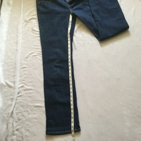 Levi’s for Brooks Brothers Demi Curve Classic Straight Leg Denim Jeans SZ 10M 30 - Picture 9 of 15